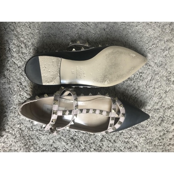 Valentino rockstud flat - Picture 3 of 4